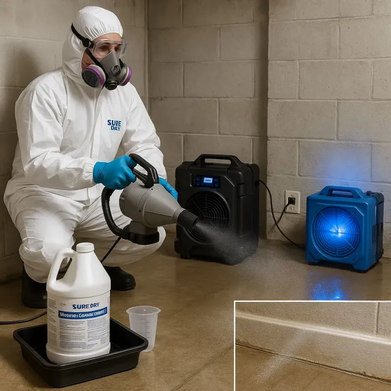 Sanitization and Odor Removal process in Oxford, MS